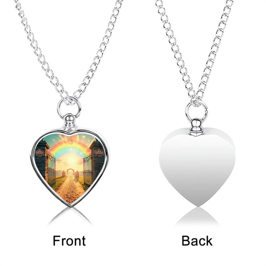 SPF Pet Ashes Necklace (Rainbow Bridge)