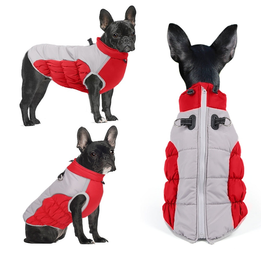 Pet Winter Clothes Windproof Medium And Large