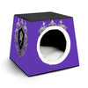 SPF Space Capsule Pet Bed - Dark Purple