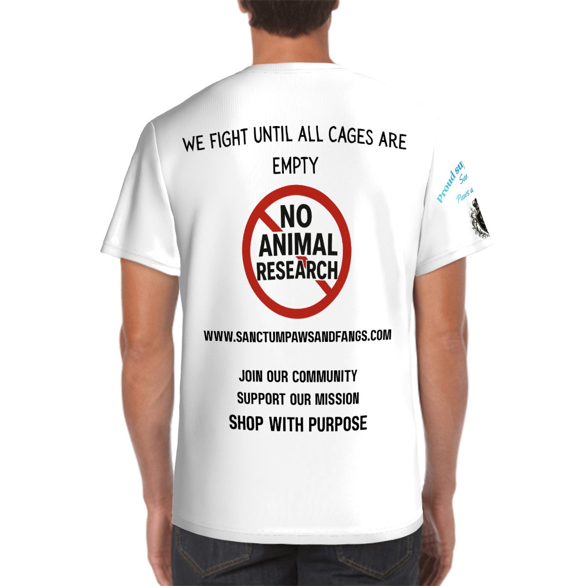 Dogs Love1 (White Tees)