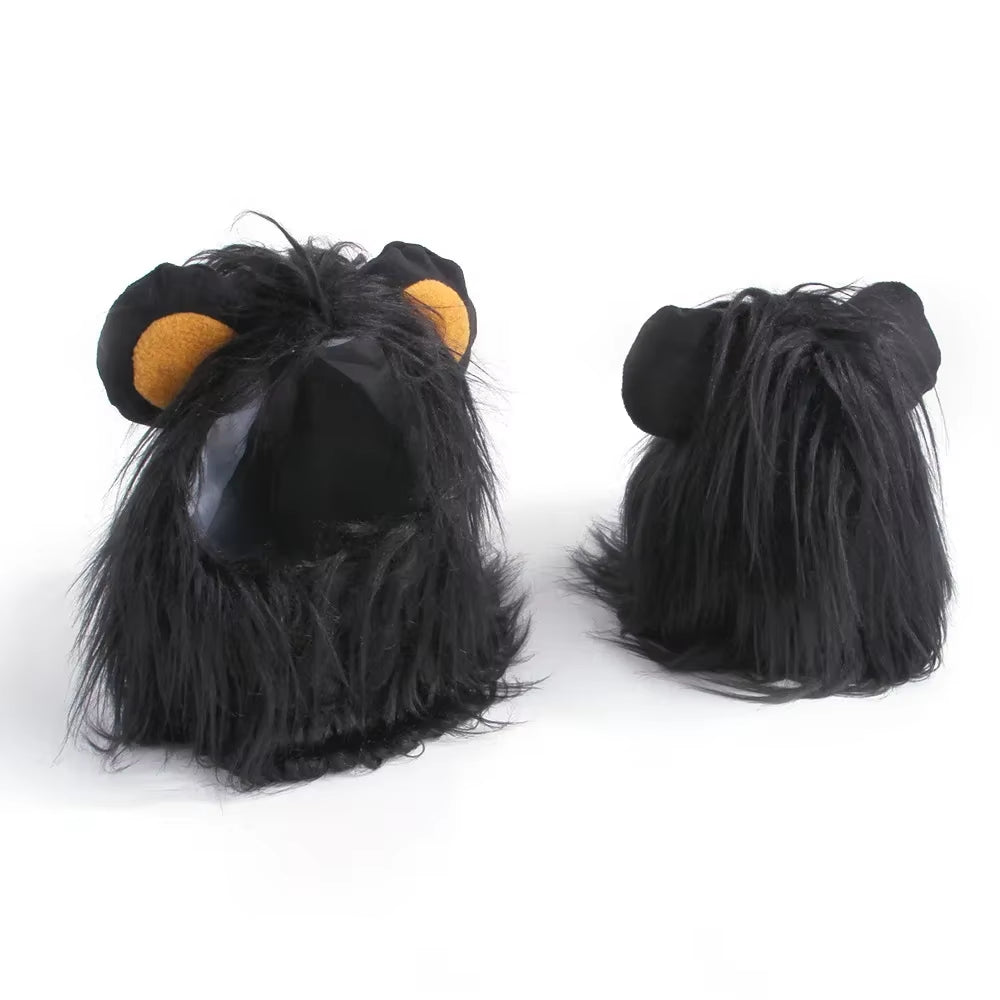 Transform your pup into a roaring lion this Halloween with our adorable lion headgear costume! Perfect for small dogs and even cats! 🦁🎃 #PetCostume #HalloweenFun