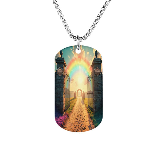 SPF Memorial Necklace (Rainbow Bridge)