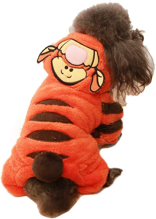 Get Your Pup Roaring with Our Adorable Tiger Halloween Costumes! Perfect for Photos, Parties, and Holiday Fun! 🐾🎃