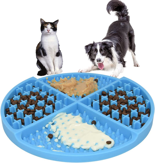 Ultimate Slow Feeder & Licking Mat for Dogs and Cats - Anxiety Relief, Boredom Buster, Perfect for Treats and Grooming!