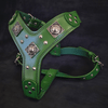 Premium Pet Guardian Gear: The "Eros" harness GREEN - Sanctum Paws and Fangs
