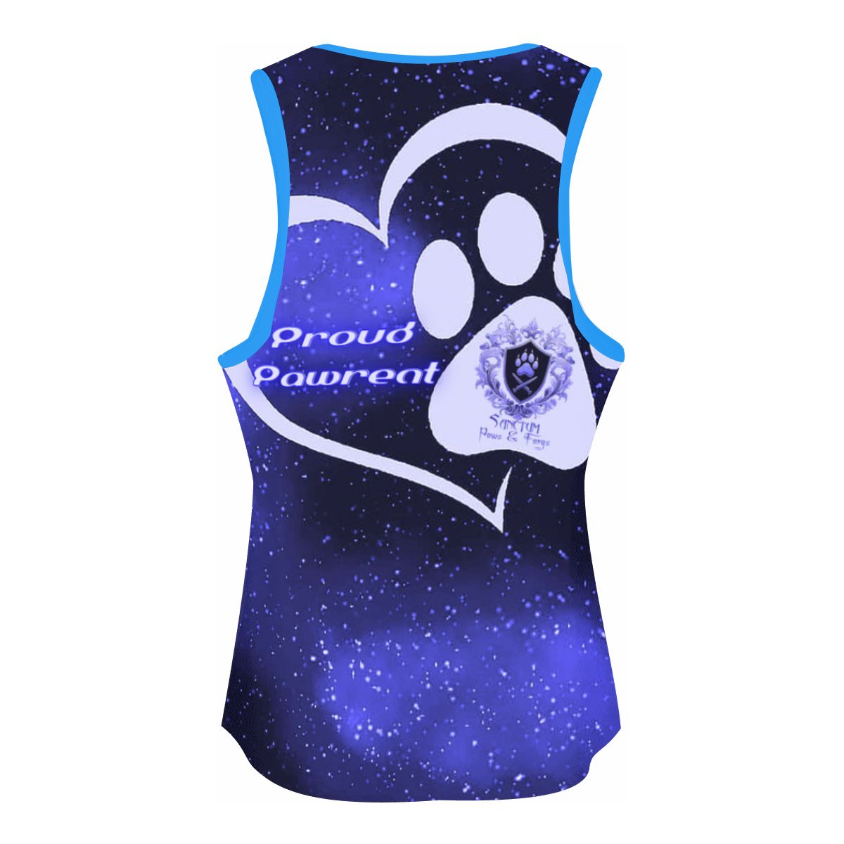 SPF Sleeveless Workout Tops for Women - Blue
