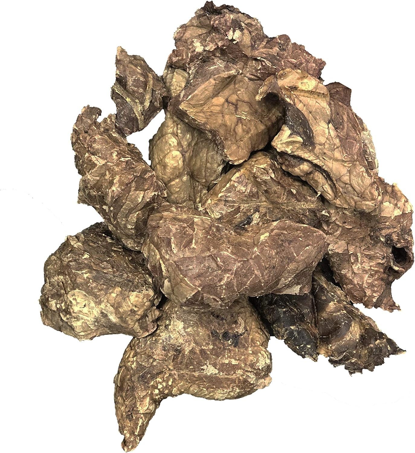 Beef Lung Dog Treats -1 Pound Big Bag - Slow Roasted, All Natural Dehydrated Premium Beef Lung Training Treats for Dogs - High Protein- Rawhide Alternative Snack for All Breeds