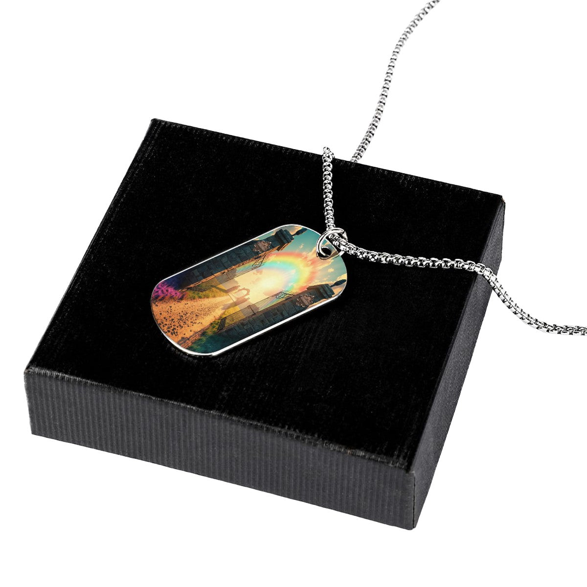 SPF Memorial Necklace (Rainbow Bridge)