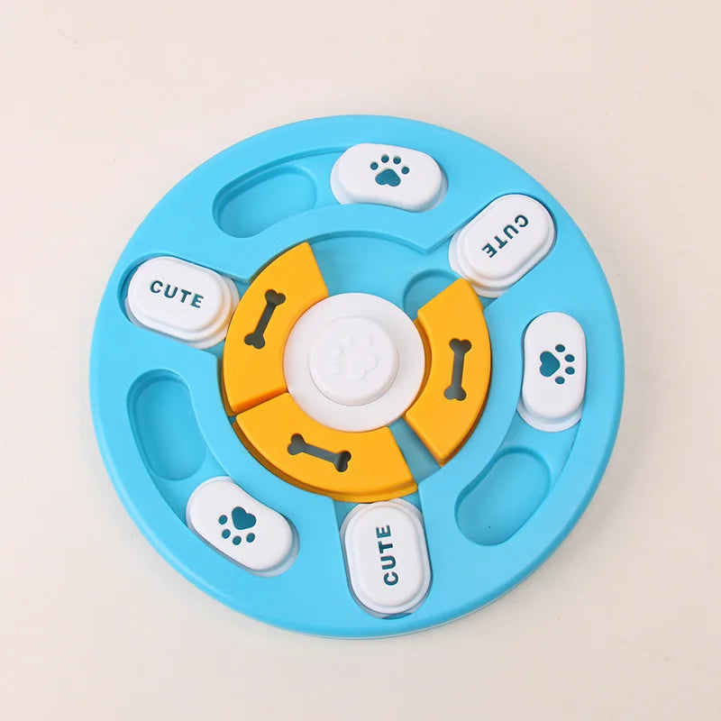 Interactive Dog Puzzle Feeder - Slow Eating Bowl for Cats and Dogs to Boost IQ and Enjoy Mealtime Fun!