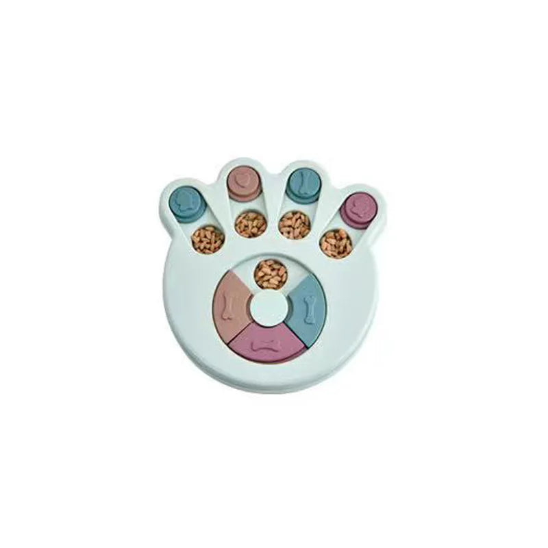Interactive Dog Puzzle Feeder - Slow Eating Bowl for Cats and Dogs to Boost IQ and Enjoy Mealtime Fun!