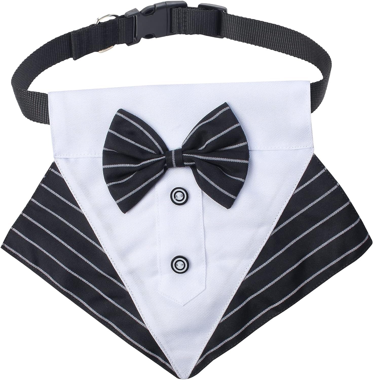 Get Your Furry Friend Ready to Shine with Our 2-Piece Formal Pet Accessory Set! 🎩🐾 Perfect for Birthdays, Graduations, and Halloween! 🐶🐱 #PetFashion #FormalWear