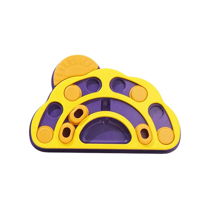 Interactive Dog Puzzle Feeder - Slow Eating Bowl for Cats and Dogs to Boost IQ and Enjoy Mealtime Fun!