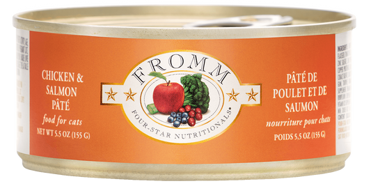 Fromm 4 Star Chicken and Salmon Cat Pate (5.5oz)