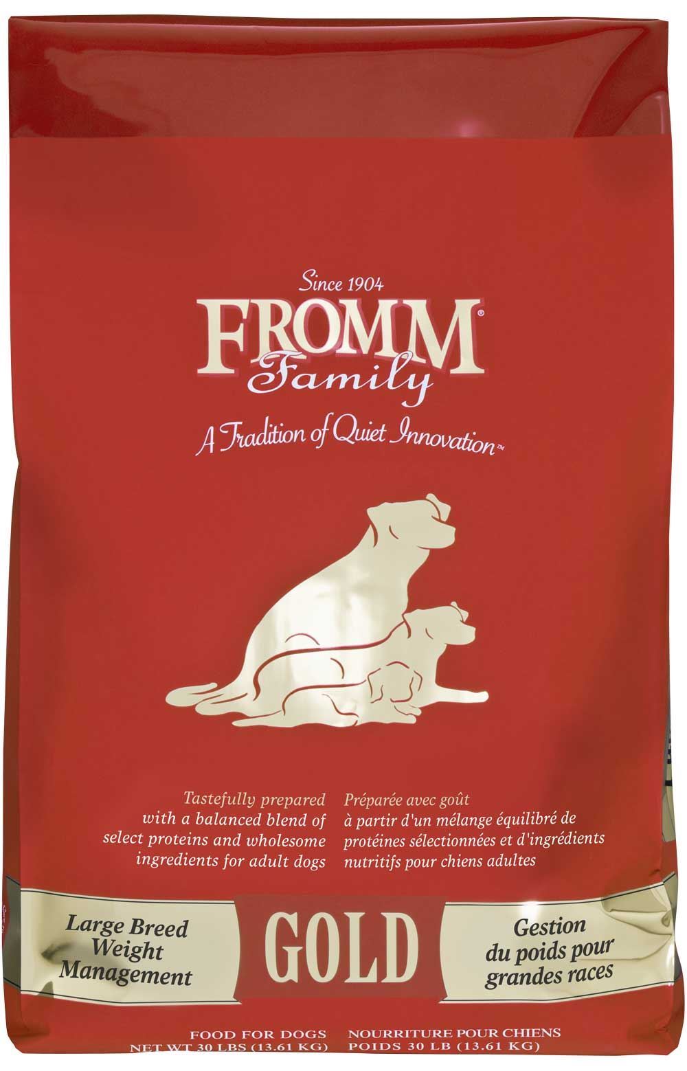 Fromm Gold Large Breed Weight Management Turkey Dry Dog Food (30lb)