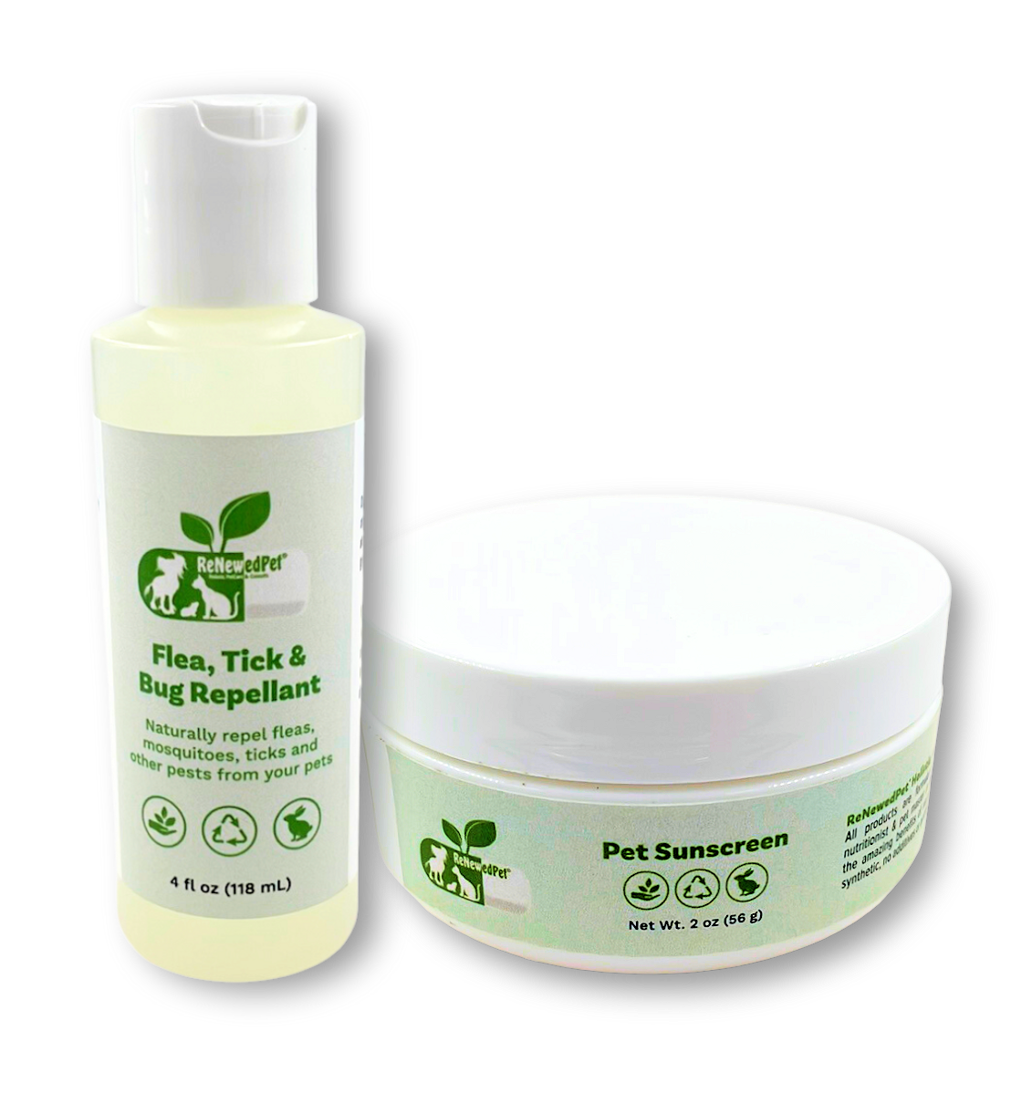 OUTDOOR SAFETY KIT/ Sunscreen & Flea/Tick/Bug Repellent