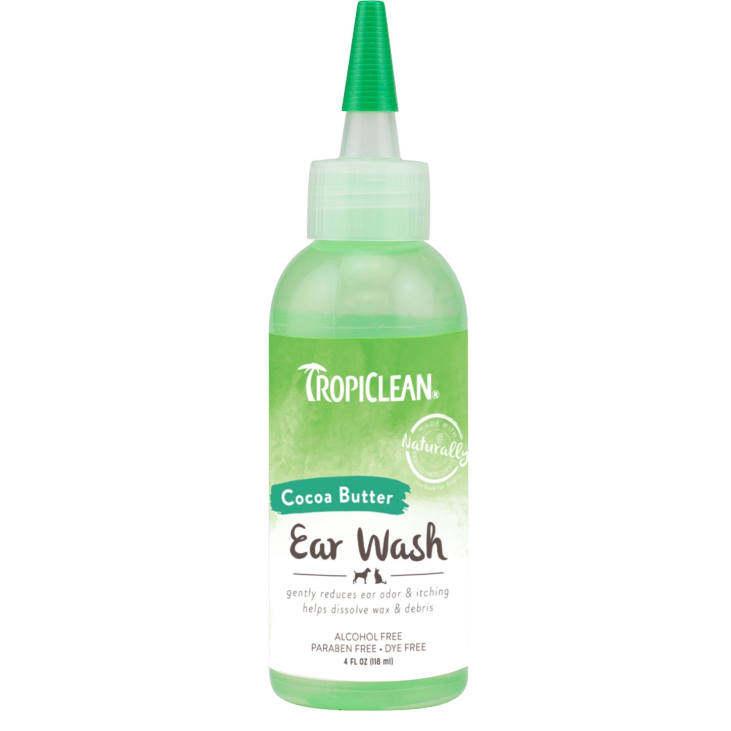 Tropiclean Alcohol Free Pet Ear Wash (4oz)