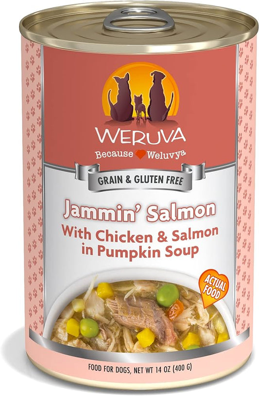 Weruva Jammin' Salmon Wet Dog Food (14oz)