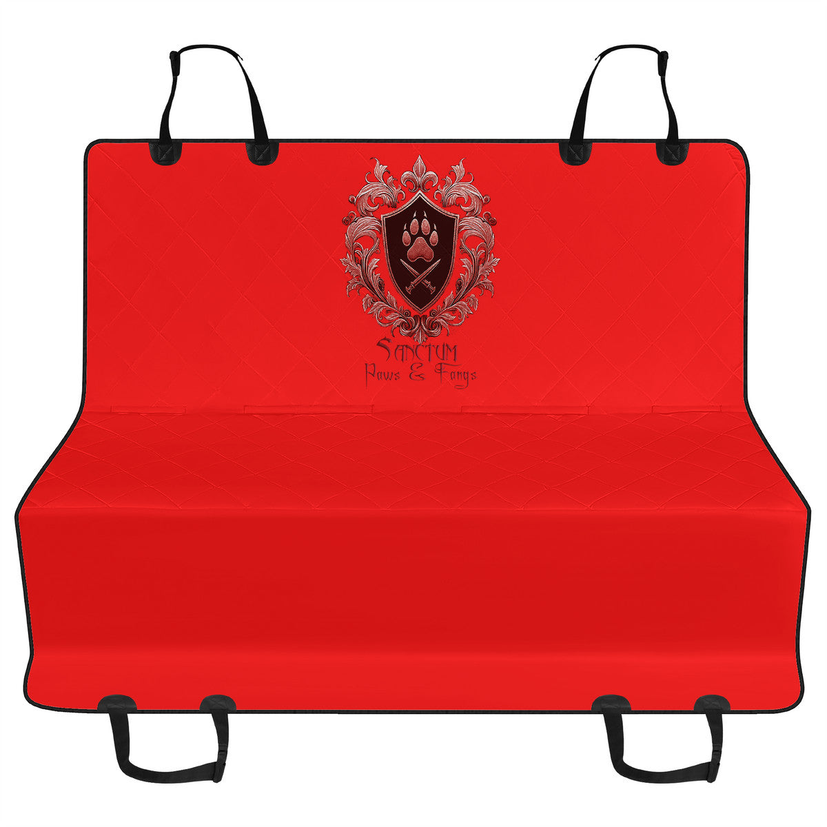 SPF Car Pet Seat Covers (RED)