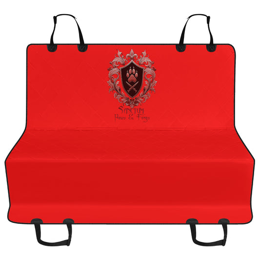 SPF Car Pet Seat Covers (RED)