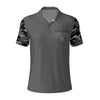 SPF Mens All Over Print Polo Shirt (Dog Dad)