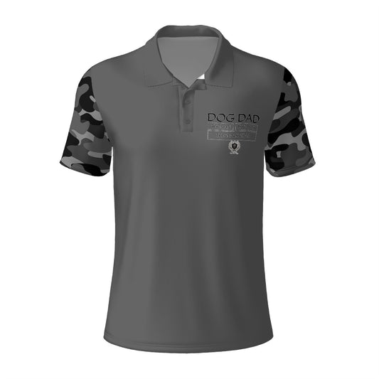 SPF Men’s All Over Print Polo Shirt (Dog Dad)