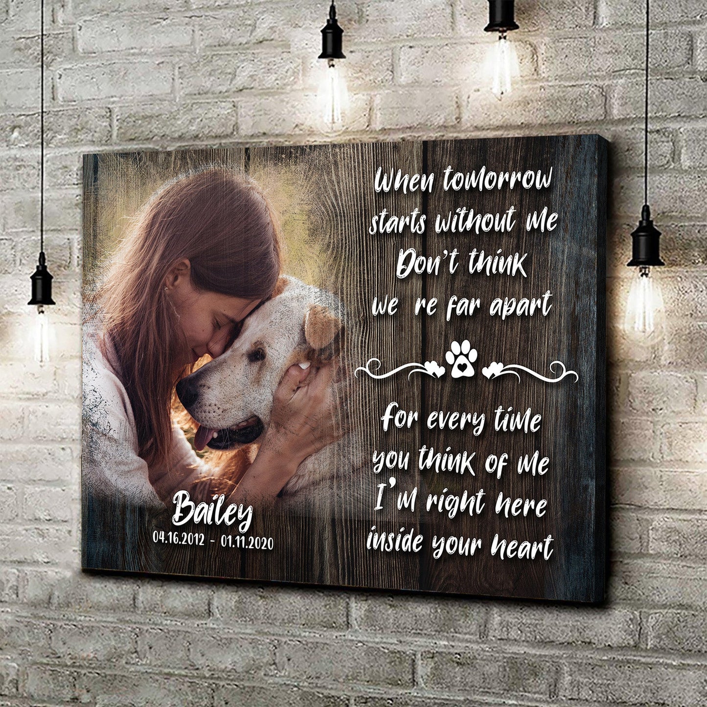 Pet Memorial Sign
