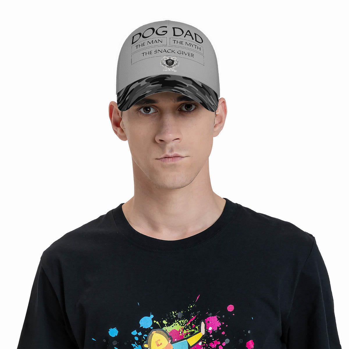 SPF Curved Brim Baseball Cap (Dog Dad)