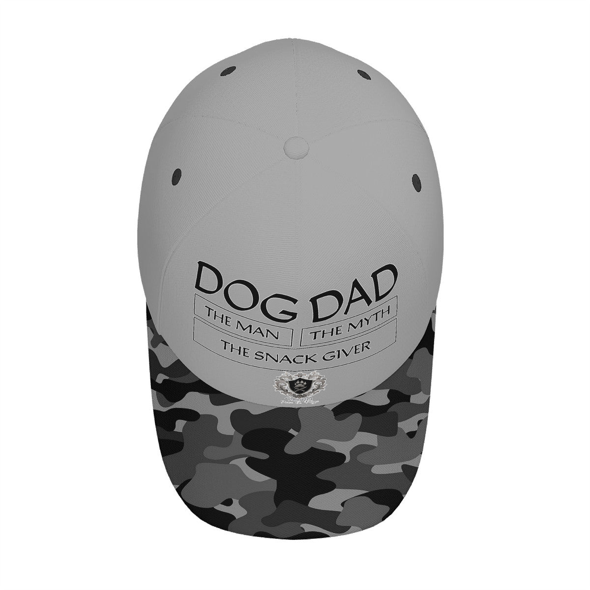 SPF Curved Brim Baseball Cap (Dog Dad)