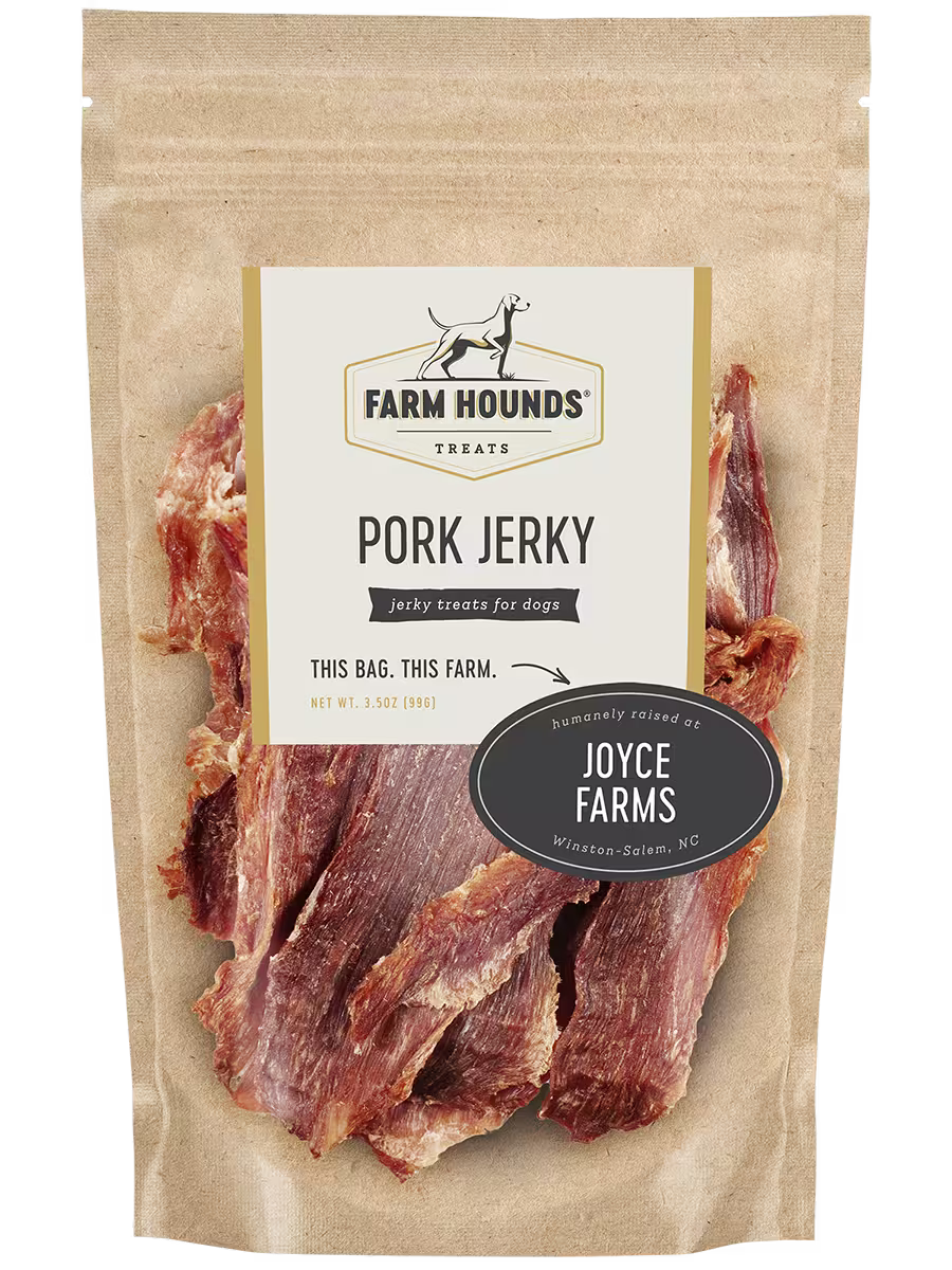 Premium Pet Guardian Gear: Pork Jerky - Sanctum Paws and Fangs