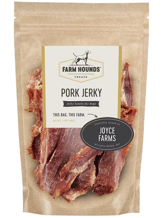 Premium Pet Guardian Gear: Pork Jerky - Sanctum Paws and Fangs