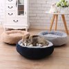 Premium Pet Guardian Gear: Thick Warm Round Pet Bed for Small Dogs and Cats - Sanctum Paws and Fangs