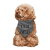 SPF Pet Decorative Triangle Scarf (grey - I eat stuff)