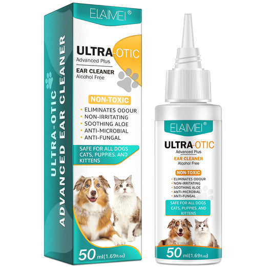 Premium Pet Guardian Gear: Pet Ear Cleaner 50ml - Sanctum Paws and Fangs
