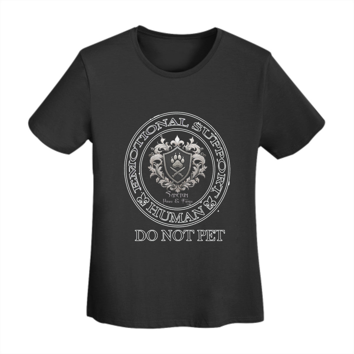 SPF Women's Basic T-Shirt (Emotional Support Human)